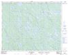 012M14 - LAC GOULLAY - Topographic Map