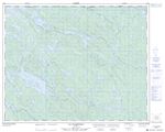 012M15 - LAC DE MORHIBAN - Topographic Map