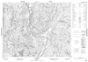 012N05 - LAC BRIEND - Topographic Map