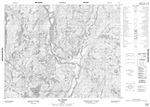 012N05 - LAC BRIEND - Topographic Map