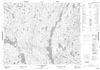 012N08 - LAC BRICONNET - Topographic Map