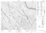 012N13 - LAC LE MARQUAND - Topographic Map