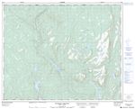 012P13 - RUISSEAU CHANION - Topographic Map