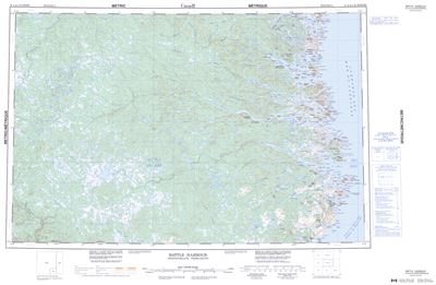 013A - BATTLE HARBOUR - Topographic Map