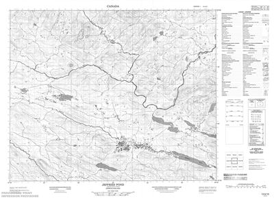 013A15 - JEFFRIES POND - Topographic Map