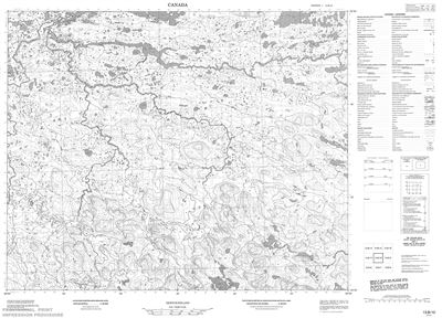 013B10 - NO TITLE - Topographic Map