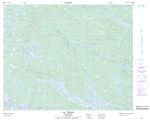 013C05 - LAC ARVERT - Topographic Map