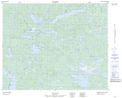 013C10 - ANNE MARIE LAKE - Topographic Map