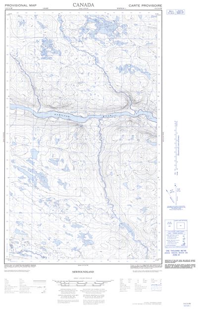 013C13W - NO TITLE - Topographic Map