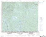 013D - LAC BRULE - Topographic Map