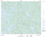 013D02 - PLANCOUET LAKE - Topographic Map