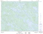 013D03 - SENECAL LAKE - Topographic Map