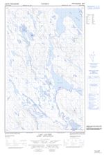 013D04W - LAC LAVOIE - Topographic Map