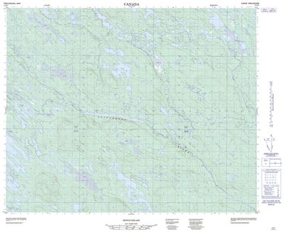 013D07 - NO TITLE - Topographic Map