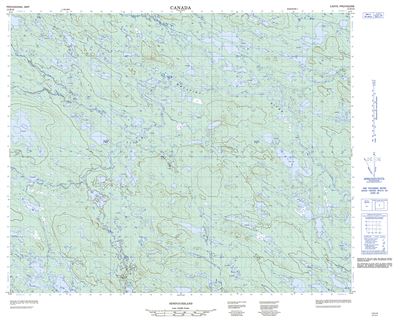 013D10 - NO TITLE - Topographic Map