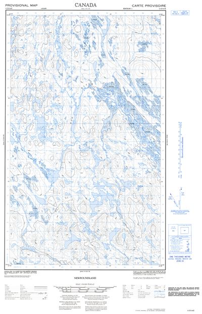 013D14E - NO TITLE - Topographic Map