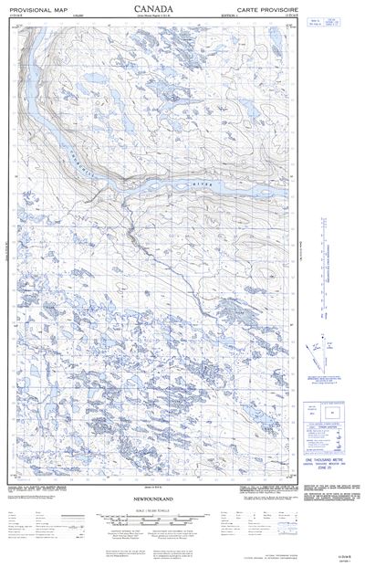 013D16E - NO TITLE - Topographic Map