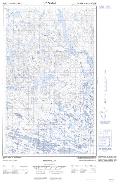 013D16W - NO TITLE - Topographic Map