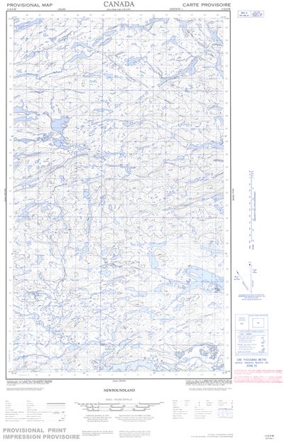 013E09W - NO TITLE - Topographic Map