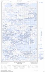 013E15E - DISAPPOINTMENT LAKE - Topographic Map