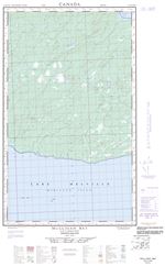 013G13E - MULLIGAN BAY - Topographic Map