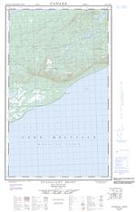 013G14W - ETAGAULET POINT - Topographic Map