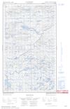 013G16W - BACKWAY LAKE - Topographic Map