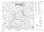 013H12 - BARRON LAKE - Topographic Map