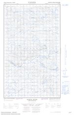 013H13W - NORTH RIVER - Topographic Map