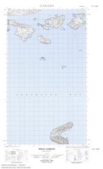013I06W - INDIAN HARBOUR - Topographic Map