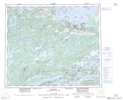 013J - RIGOLET - Topographic Map
