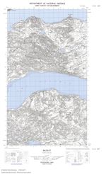 013J01E - RIGOLET - Topographic Map