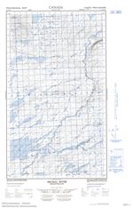 013J11W - MICMAC RIVER - Topographic Map