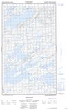 013J12E - MICHINAPPI LAKE - Topographic Map