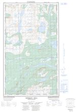 013J14E - MONKEY HILL - Topographic Map