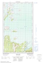 013J15E - STAG BAY - Topographic Map