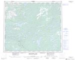 013K - SNEGAMOOK LAKE - Topographic Map