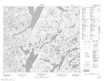 013K14 - MISTINIPPI LAKE - Topographic Map