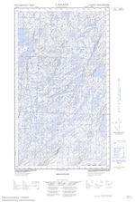 013K16E - MCGRATH LAKE - Topographic Map