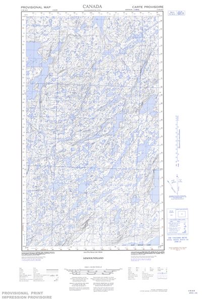 013K16E - MCGRATH LAKE - Topographic Map