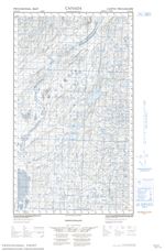 013K16W - MCGRATH LAKE - Topographic Map
