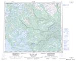 013L - RED WINE LAKE - Topographic Map