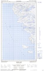 013L04W - AGNES LAKE - Topographic Map