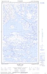 013L05E - FRASER LAKE - Topographic Map