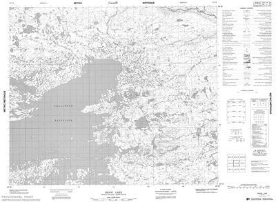 013L06 - PROOF LAKE - Topographic Map