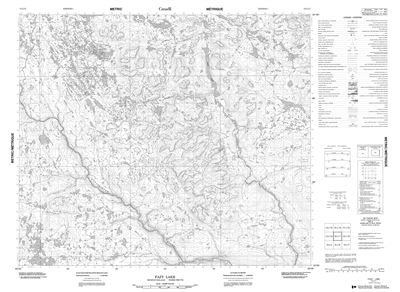 013L11 - FAZY LAKE - Topographic Map