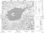 013M14 - MISTASTIN LAKE - Topographic Map