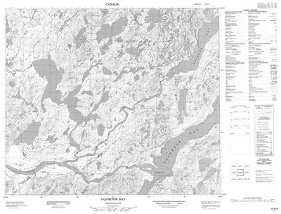 013N02 - UDJUKTOK BAY - Topographic Map