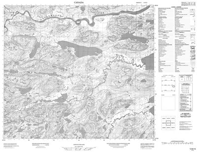 013N13 - NO TITLE - Topographic Map