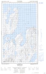 013O03E - MAKKOVIK - Topographic Map